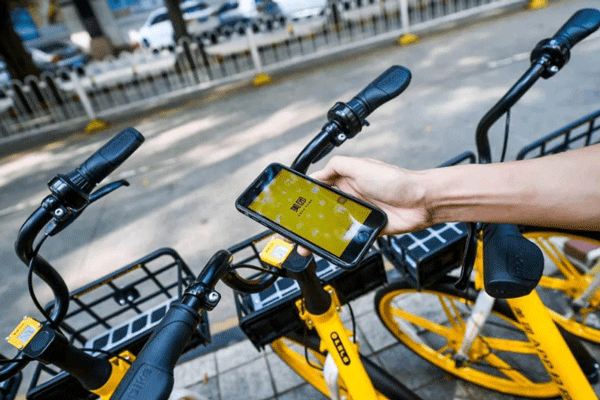 共享單車操作流程圖 共享單車操作流程圖