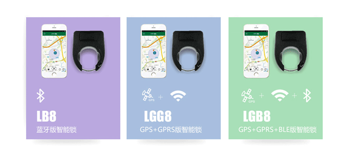 幾種不同的藍牙智能自行車鎖 幾種不同的藍牙智能自行車鎖