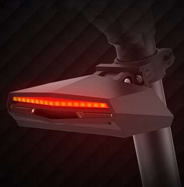 智能自行車尾燈在騎行時實際作用有哪些？